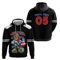 Custom Puerto Rico Coqui Frog Hoodie Here For The Benito Bowl