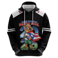 Custom Puerto Rico Coqui Frog Hoodie Here For The Benito Bowl