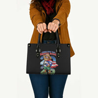Puerto Rico Coqui Frog Leather Bag Here For The Benito Bowl