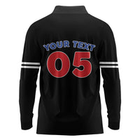 Custom Puerto Rico Coqui Frog Long Sleeve Polo Shirt Here For The Benito Bowl