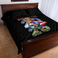 Puerto Rico Coqui Frog Quilt Bed Set Here For The Benito Bowl