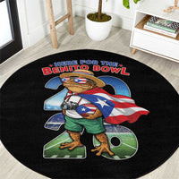 Puerto Rico Coqui Frog Round Carpet Here For The Benito Bowl