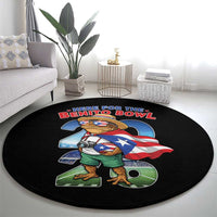 Puerto Rico Coqui Frog Round Carpet Here For The Benito Bowl