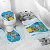 Saint Lucia 1979 Bathroom Set Happy Independence Day