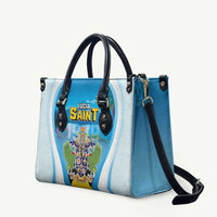 Saint Lucia 1979 Leather Bag Happy Independence Day