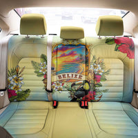 Belize Toucan Back Car Seat Cover Belizean Pride Retro Style