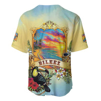 Belize Toucan Baseball Jersey Belizean Pride Retro Style