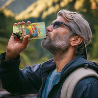 Belize Toucan 4 in 1 Can Cooler Tumbler Belizean Pride Retro Style