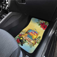 Belize Toucan Car Mats Belizean Pride Retro Style