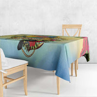 Belize Toucan Tablecloth Belizean Pride Retro Style