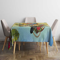 Belize Toucan Tablecloth Belizean Pride Retro Style
