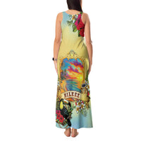 Belize Toucan Tank Maxi Dress Belizean Pride Retro Style