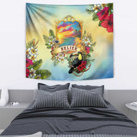 Belize Toucan Tapestry Belizean Pride Retro Style