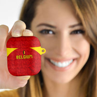 Belgium Football 2026 AirPods Case Belgian Lion Sporty Style