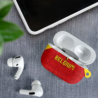 Belgium Football 2026 AirPods Case Belgian Lion Sporty Style