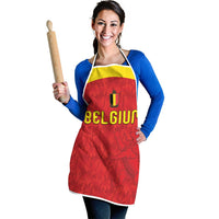 Belgium Football 2026 Apron Belgian Lion Sporty Style