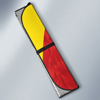 Belgium Football 2026 Auto Sun Shade Belgian Lion Sporty Style