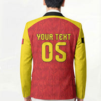 Custom Belgium Football 2026 Blazer Belgian Lion Sporty Style