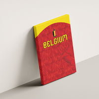 Belgium Football 2026 Canvas Wall Art Belgian Lion Sporty Style