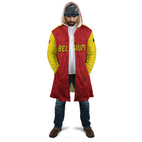 Custom Belgium Football 2026 Cloak Belgian Lion Sporty Style