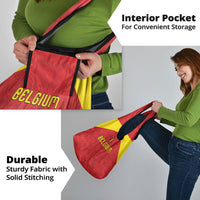 Belgium Football 2026 Grocery Bag Belgian Lion Sporty Style