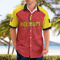Custom Belgium Football 2026 Hawaiian Shirt Belgian Lion Sporty Style