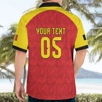 Custom Belgium Football 2026 Hawaiian Shirt Belgian Lion Sporty Style
