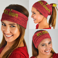 Belgium Football 2026 Neck Gaiter Belgian Lion Sporty Style