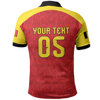 Custom Belgium Football 2026 Polo Shirt Belgian Lion Sporty Style