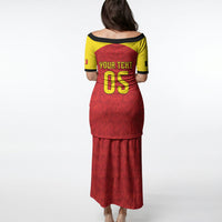 Custom Belgium Football 2026 Puletasi Belgian Lion Sporty Style