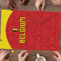Belgium Football 2026 Puzzle Belgian Lion Sporty Style