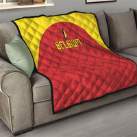 Belgium Football 2026 Quilt Belgian Lion Sporty Style