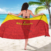 Belgium Football 2026 Sarong Belgian Lion Sporty Style