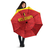 Belgium Football 2026 Umbrella Belgian Lion Sporty Style
