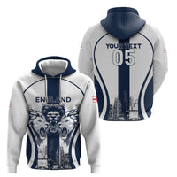 Custom England Football 2026 Hoodie Three Lions Special Style