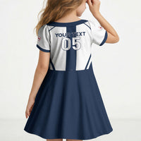 Custom England Football 2026 Kid Short Sleeve Dress Three Lions Special Style