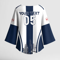 Custom England Football 2026 Kimono Sleeve Blouse Three Lions Special Style