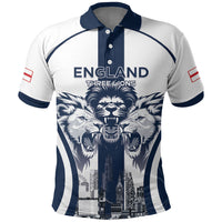 Custom England Football 2026 Polo Shirt Three Lions Special Style