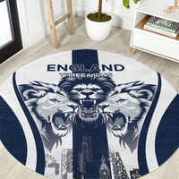 England Football 2026 Round Carpet Three Lions Special Style
