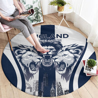 England Football 2026 Round Carpet Three Lions Special Style