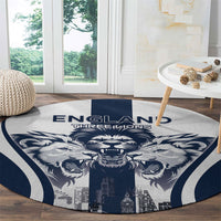 England Football 2026 Round Carpet Three Lions Special Style