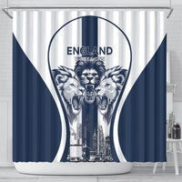 England Football 2026 Shower Curtain Three Lions Special Style