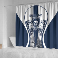 England Football 2026 Shower Curtain Three Lions Special Style