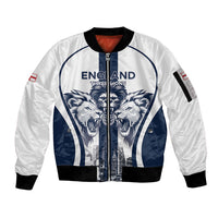 Custom England Football 2026 Sleeve Zip Bomber Jacket Three Lions Special Style