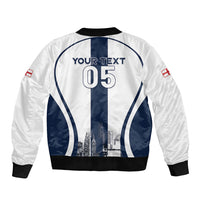 Custom England Football 2026 Sleeve Zip Bomber Jacket Three Lions Special Style