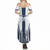 Custom England Football 2026 Summer Maxi Dress Three Lions Special Style