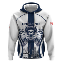 Custom England Football 2026 Zip Hoodie Three Lions Special Style
