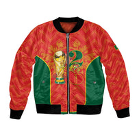 Custom Portugal Football 2026 Bomber Jacket Road To Glory