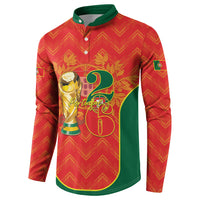 Custom Portugal Football 2026 Button Sweatshirt Road To Glory