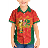 Custom Portugal Football 2026 Kid Hawaiian Shirt Road To Glory